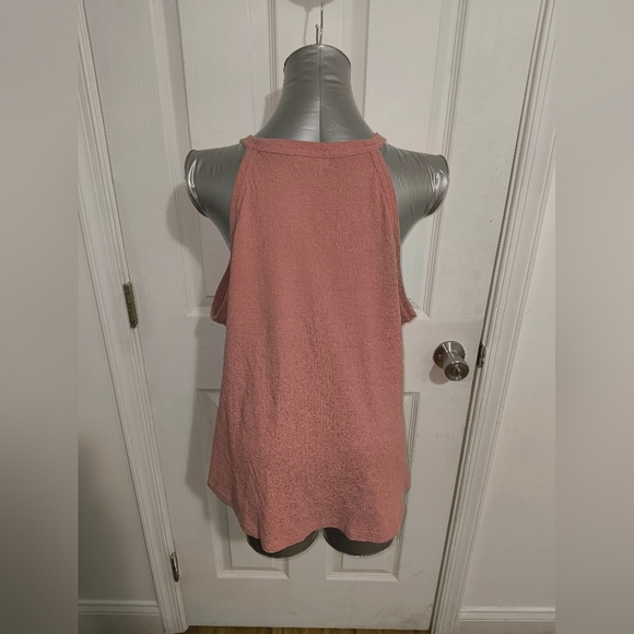 Universal Thread Pink Sleeveless Relaxed Tank Top - Picture 3 of 4
